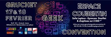 Affiche pour la Gruchet Geek 2024