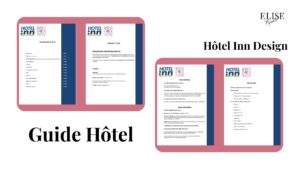 guide hôtel sur papier